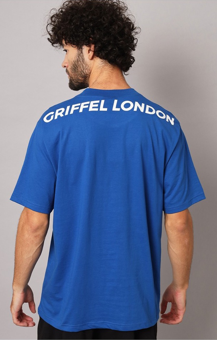Men's Black Printed Co-ords