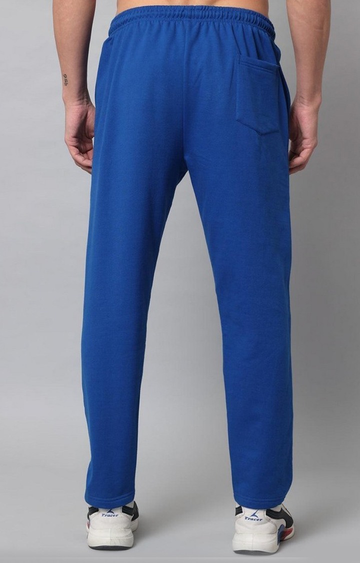 Men's Royal Solid Trackpants
