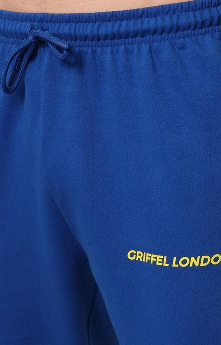 Men's Royal Solid Trackpants