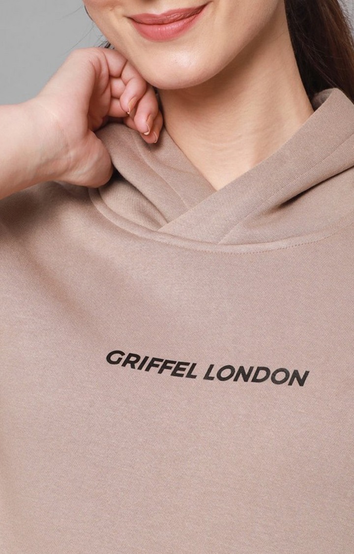 Women's Camel Solid Tracksuits