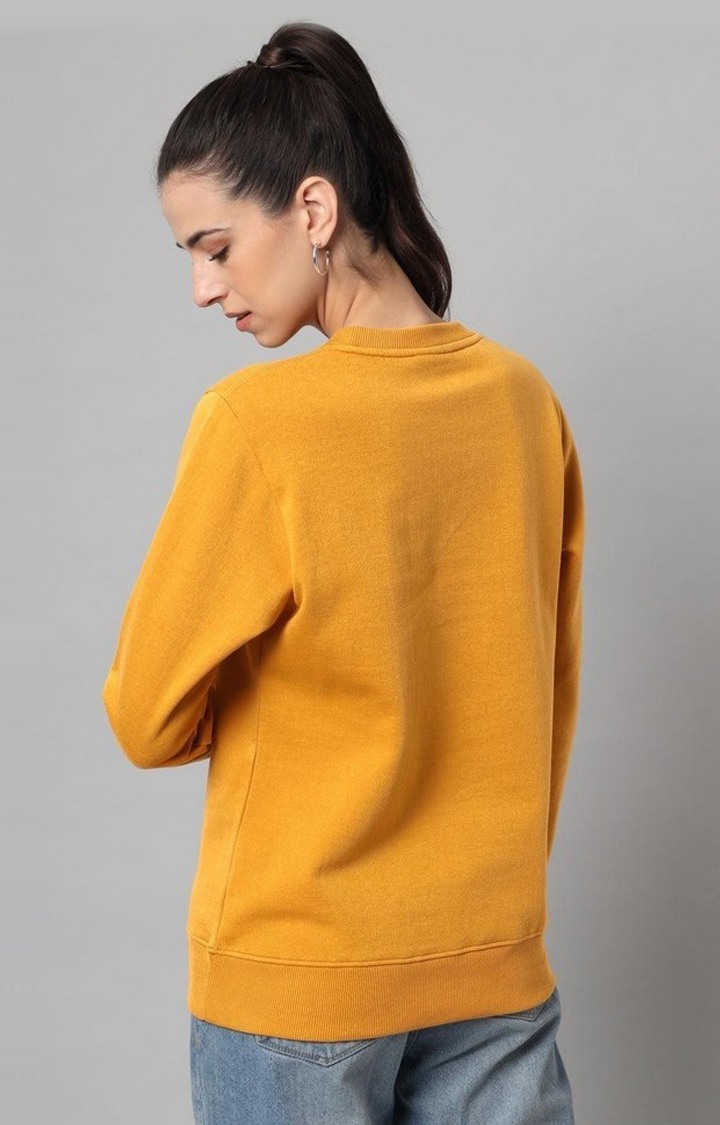 Mustard sweatshirt sales womens