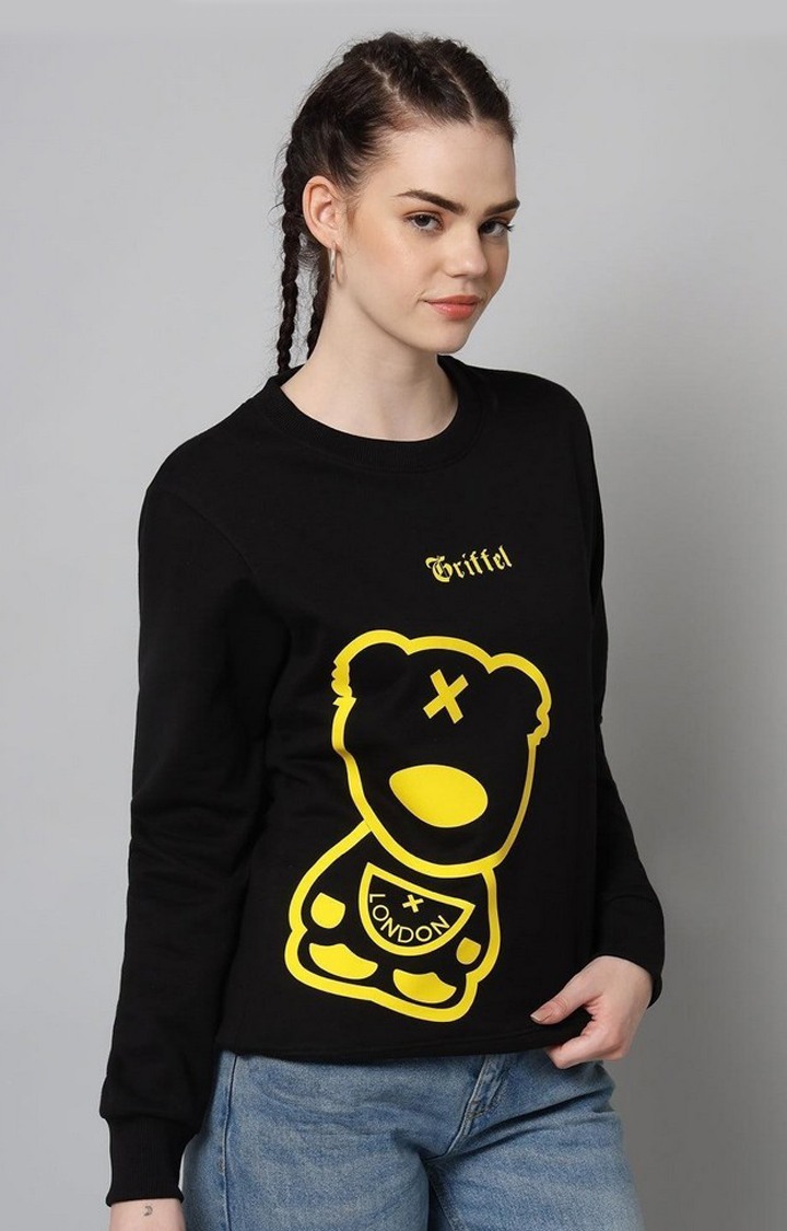 Women's Mstblk Solid Sweatshirts