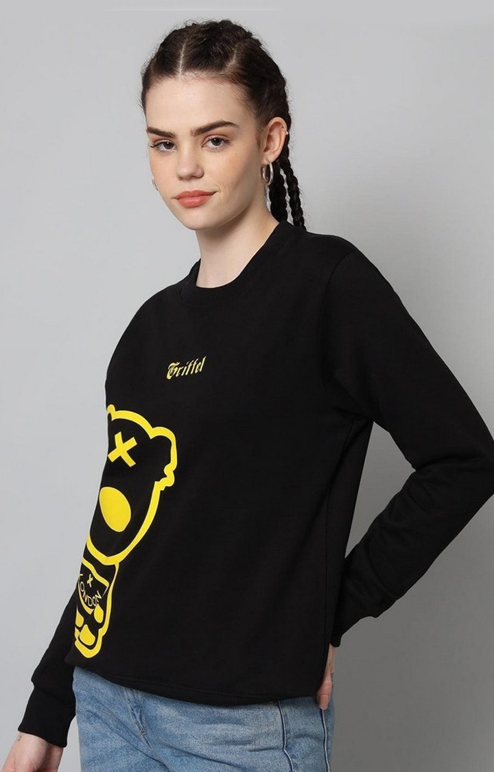 Women's Mstblk Solid Sweatshirts