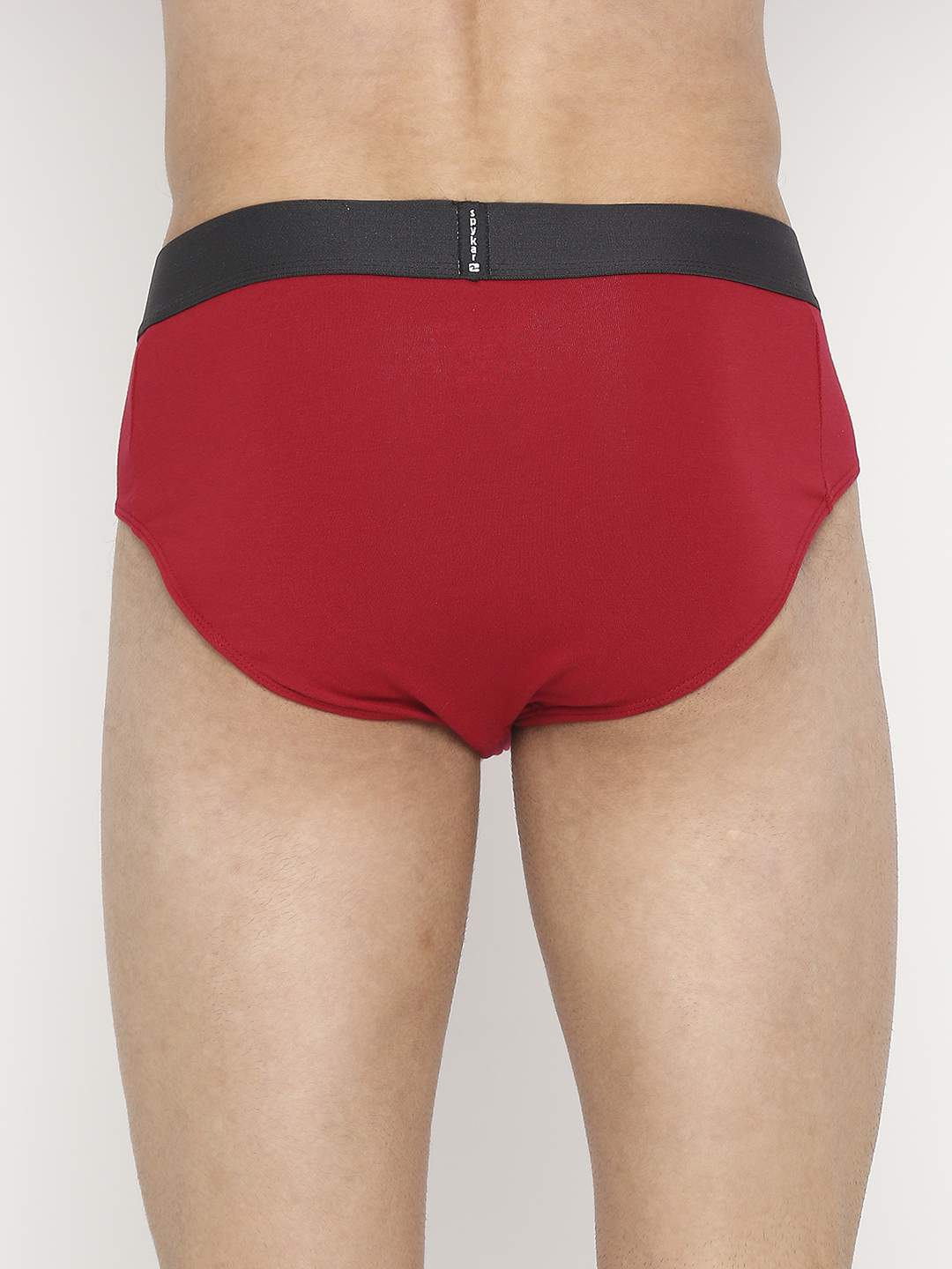 Underjeans by Spykar Men Assorted Cotton Blend Brief Pack of 2