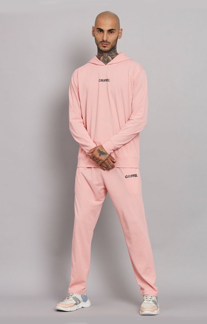 Pink brand tracksuit new arrivals