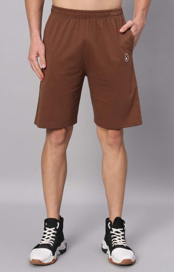 Men's Tan Printed Co-ords