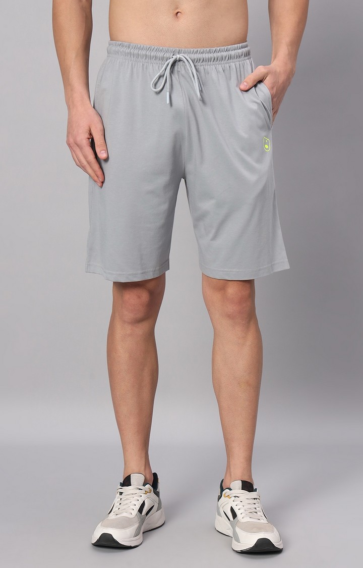 Men's Grey Printed Co-ords