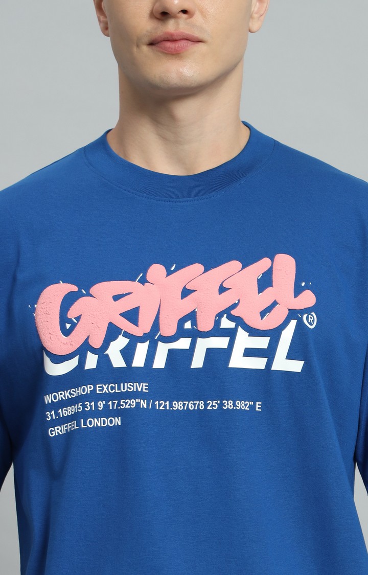 Men's Royal Printed Co-ords