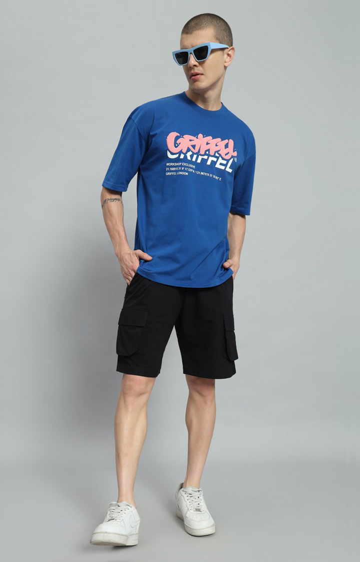Men's Royal Printed Co-ords
