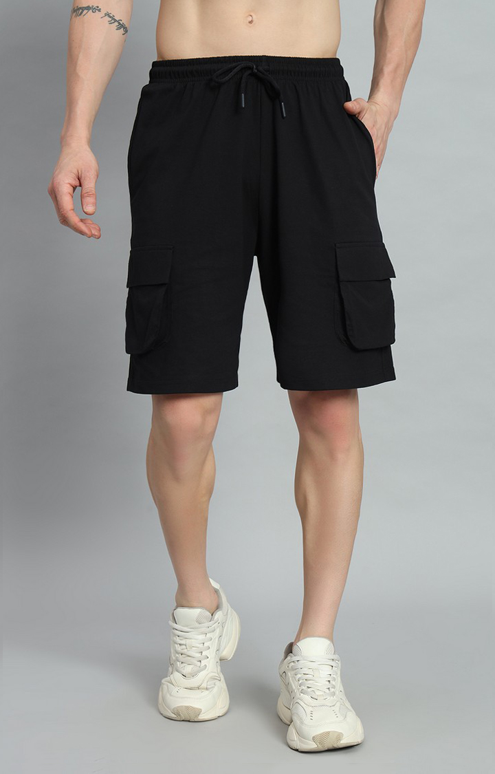 Men's Red Printed Co-ords