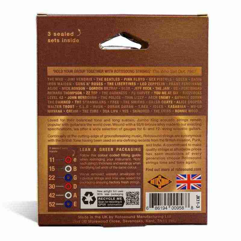Rotosound JK11 Acoustic Guitar String 2