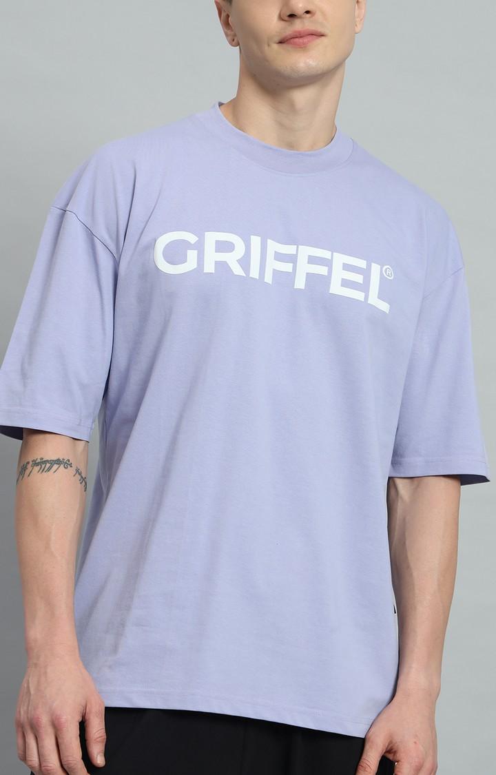 Men's Mauve Printed Co-ords