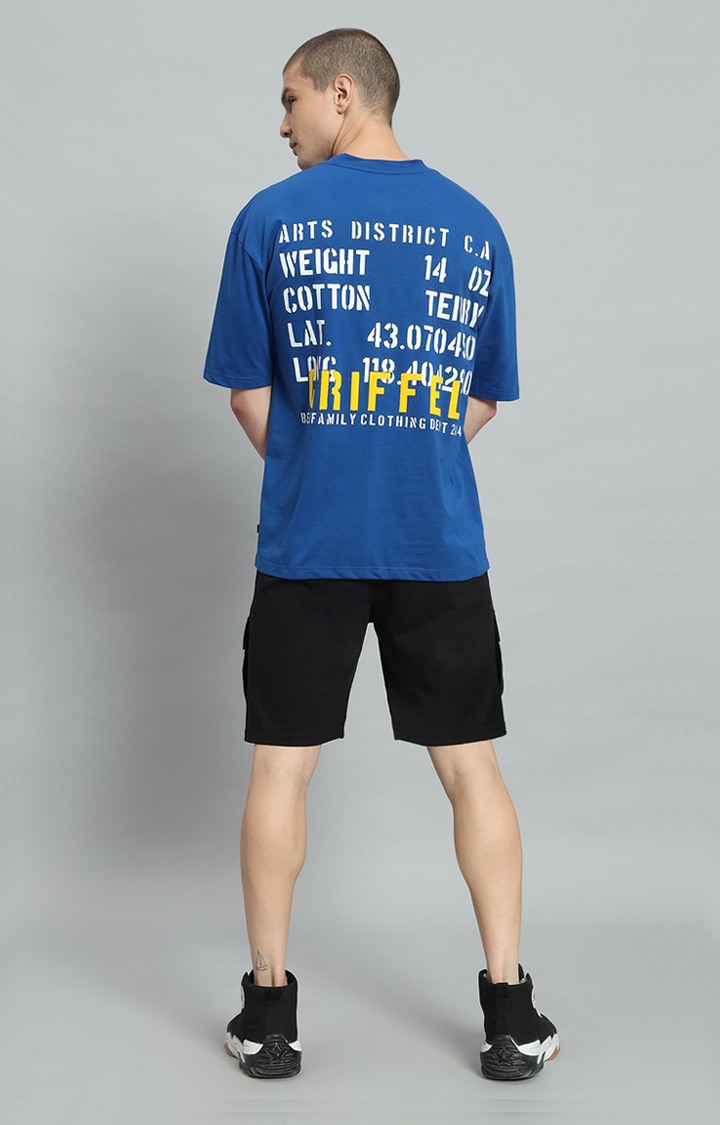 Men's Royal Printed Co-ords