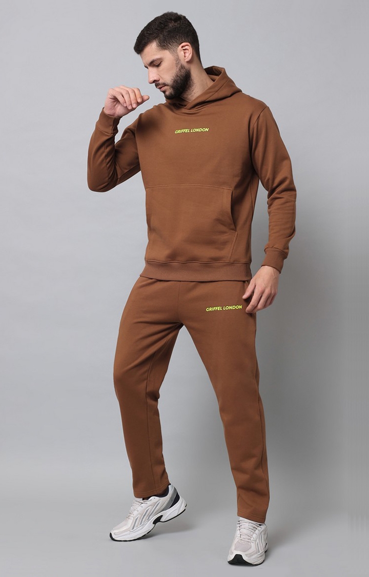 Men's Brown  Tracksuits