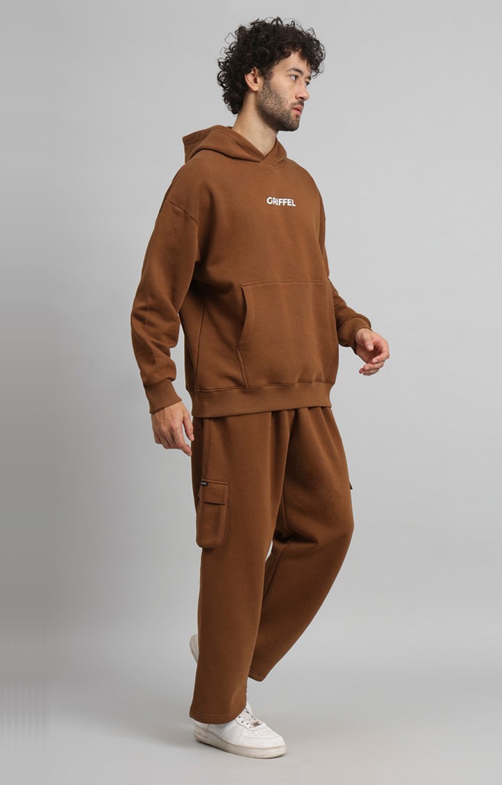 Men's Brown  Tracksuits