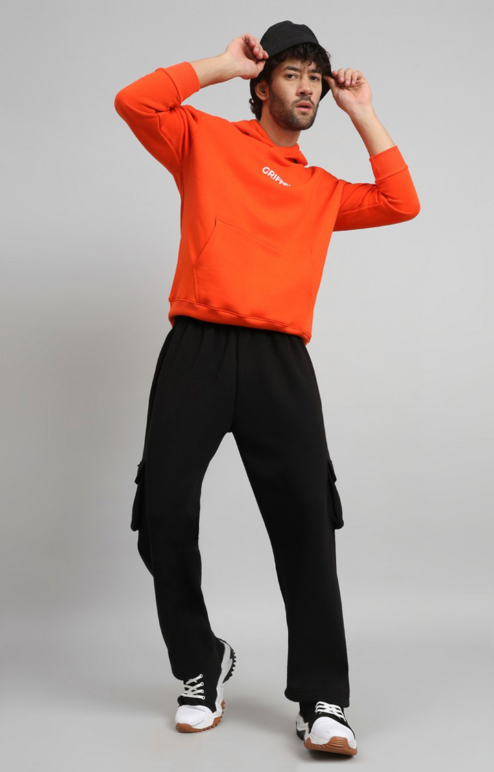 Men's Orange  Tracksuits