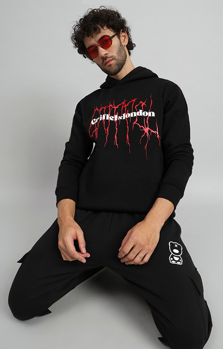 Men's Black  Tracksuits