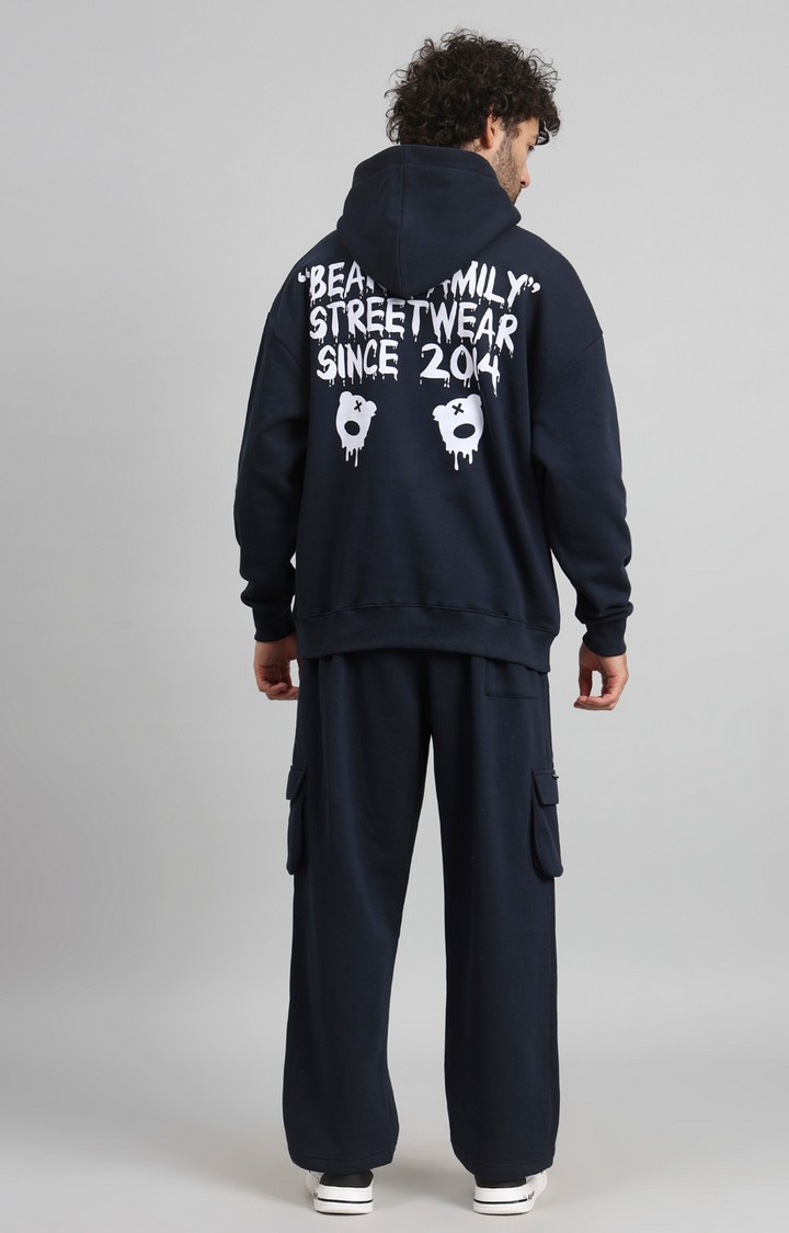 Men's Navy Blue  Tracksuits