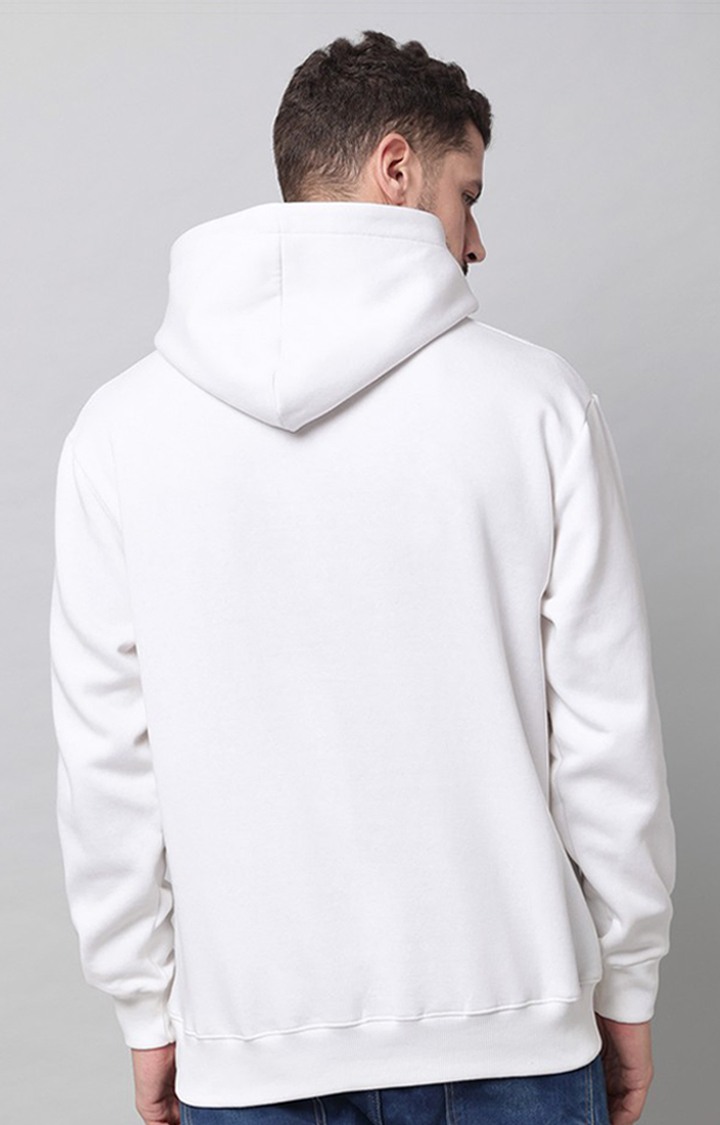 Men's White  Hoodies