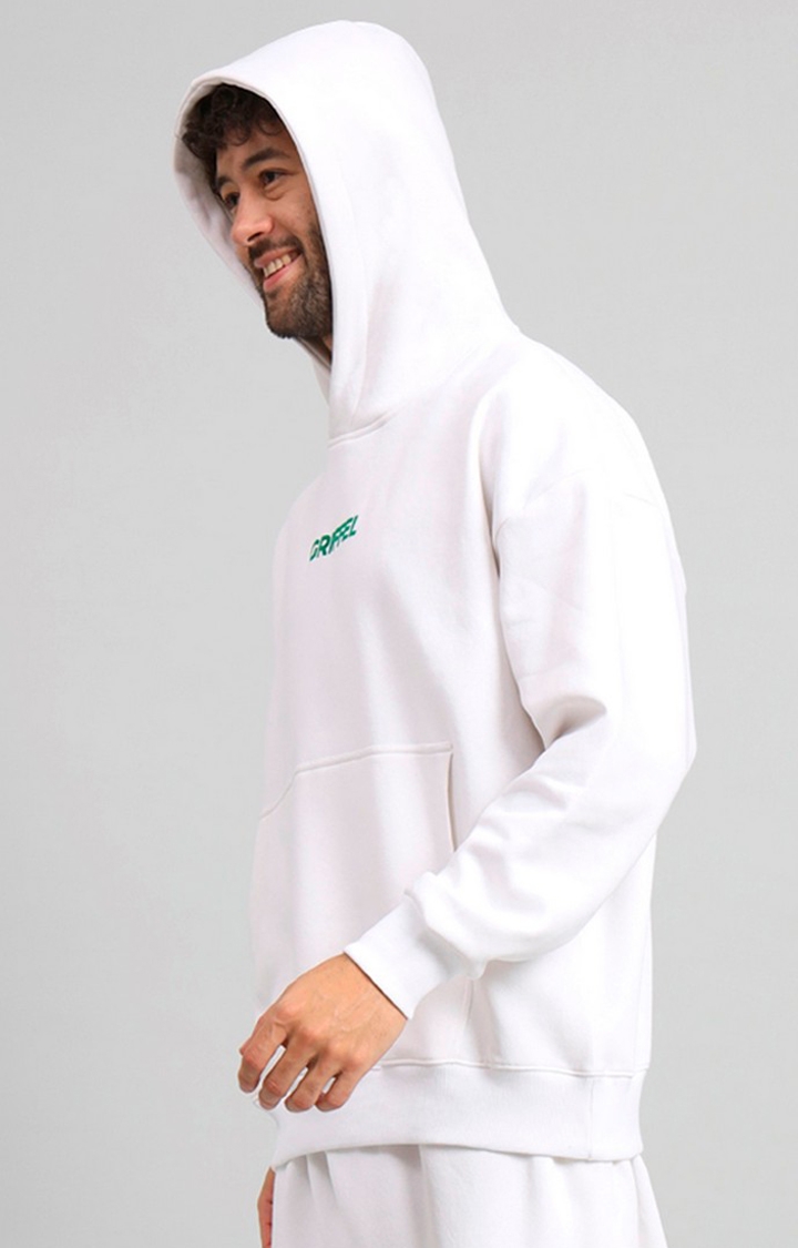 Men's White  Hoodies