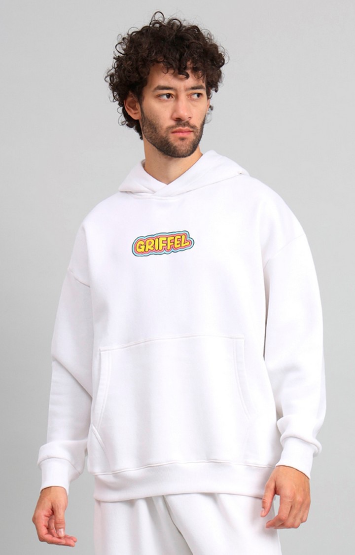 Men's White  Hoodies