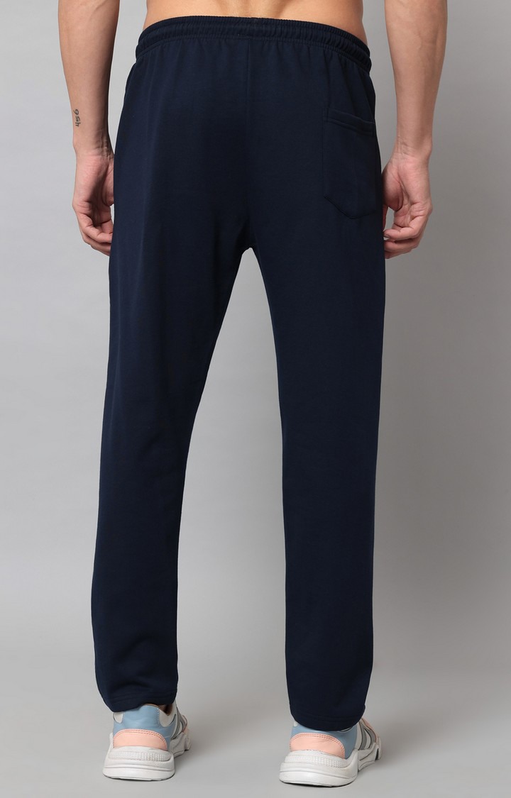 Men's Navy Blue  Trackpants