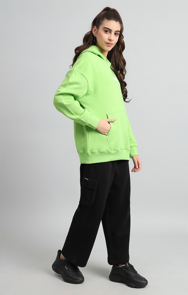 Women's Green Printed Tracksuits