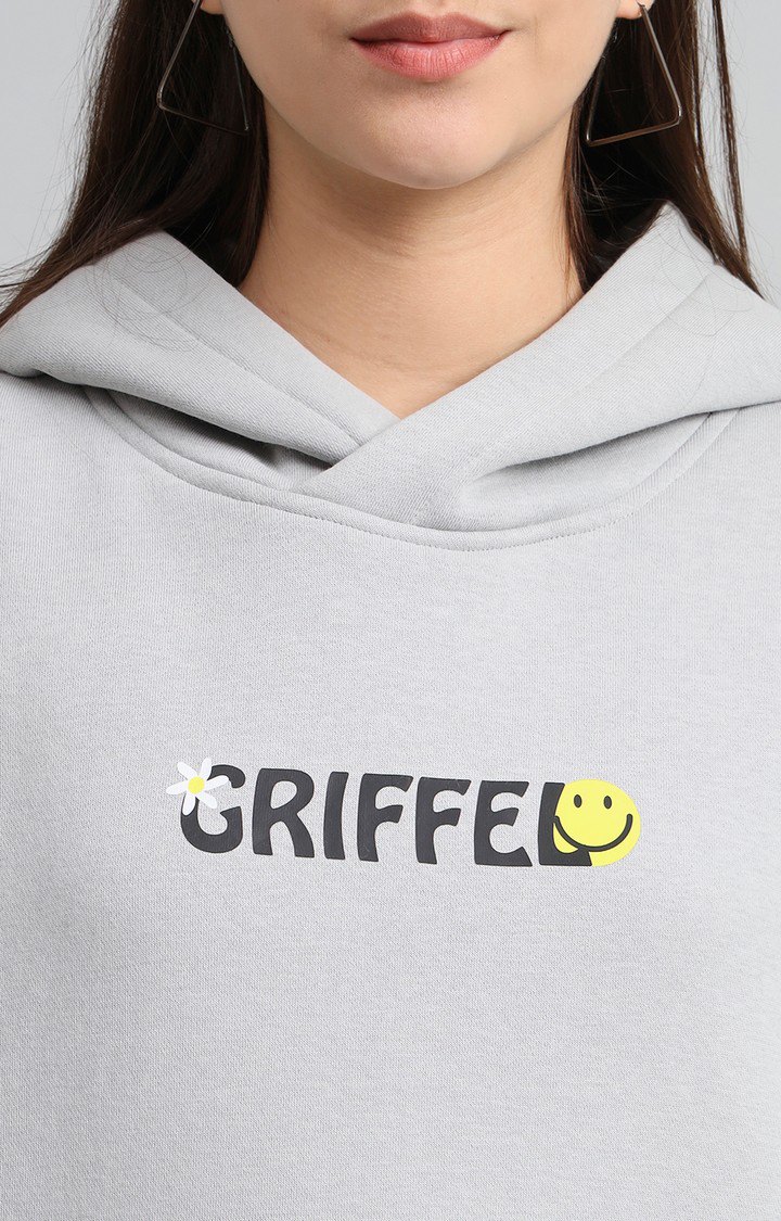 Women's Grey Printed Tracksuits