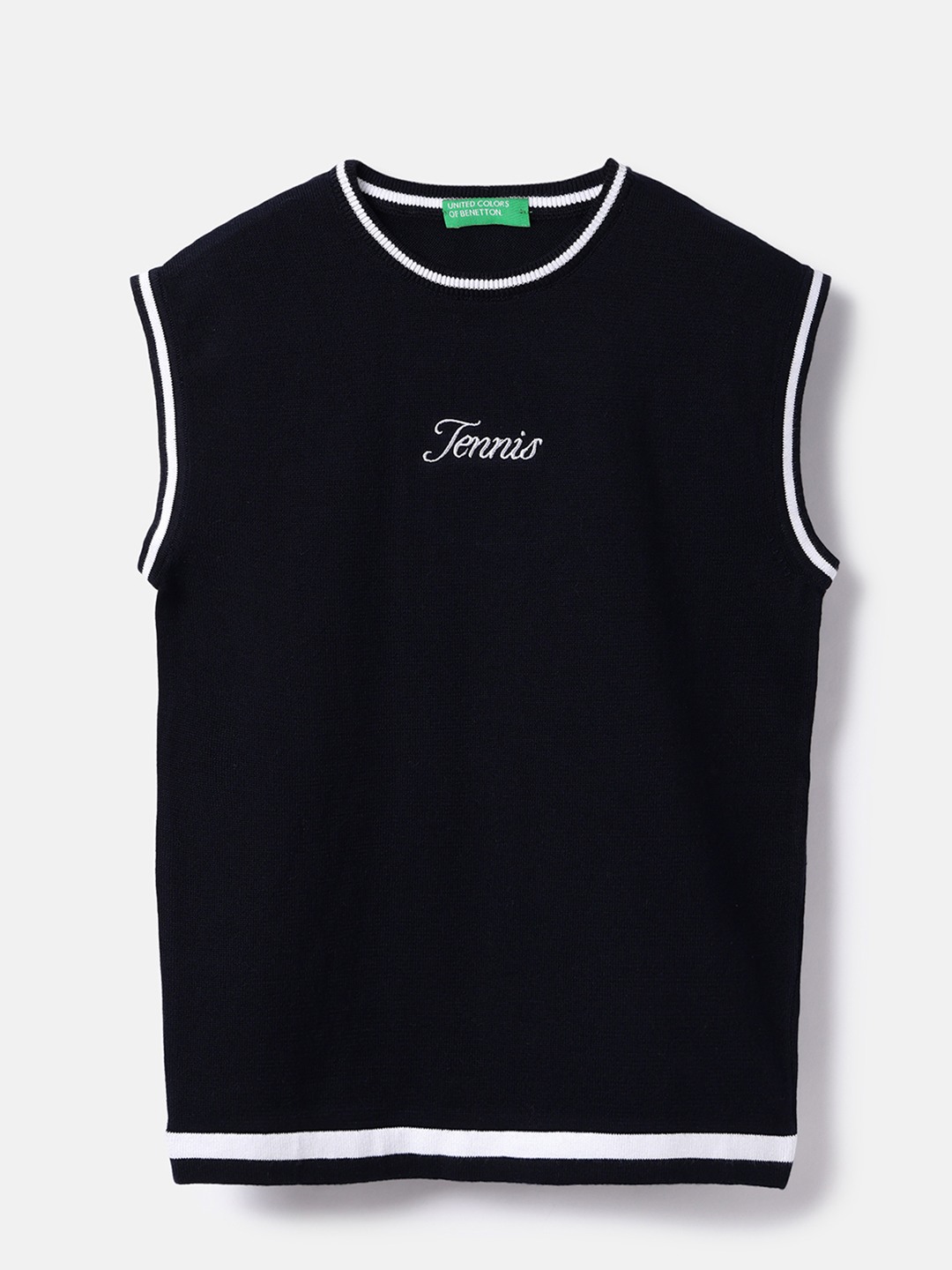 United Colors of Benetton Regular Fit Round Neck Solid Sweater