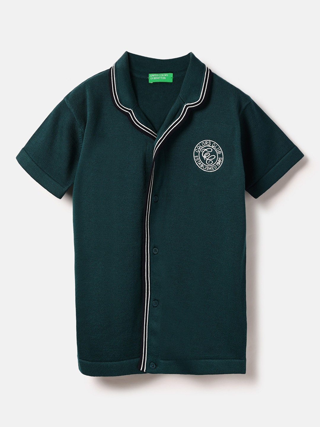 United Colors of Benetton Regular Fit Collar Solid Shirt