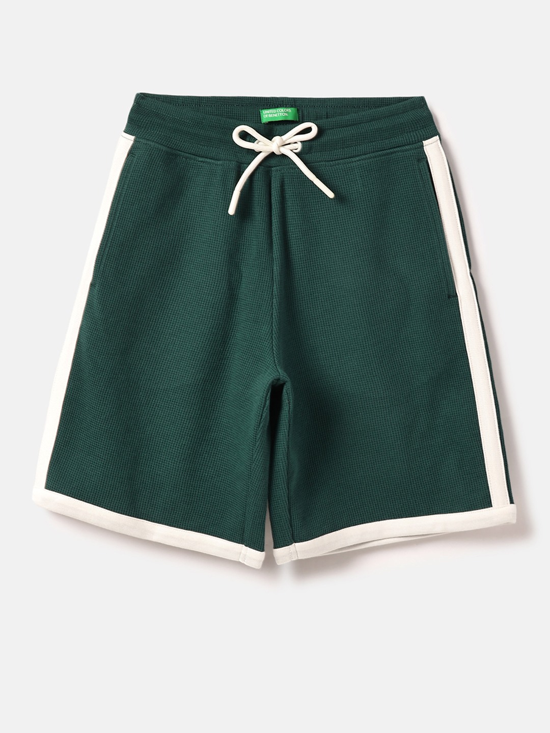 United Colors of Benetton Textured Regular Fit Shorts