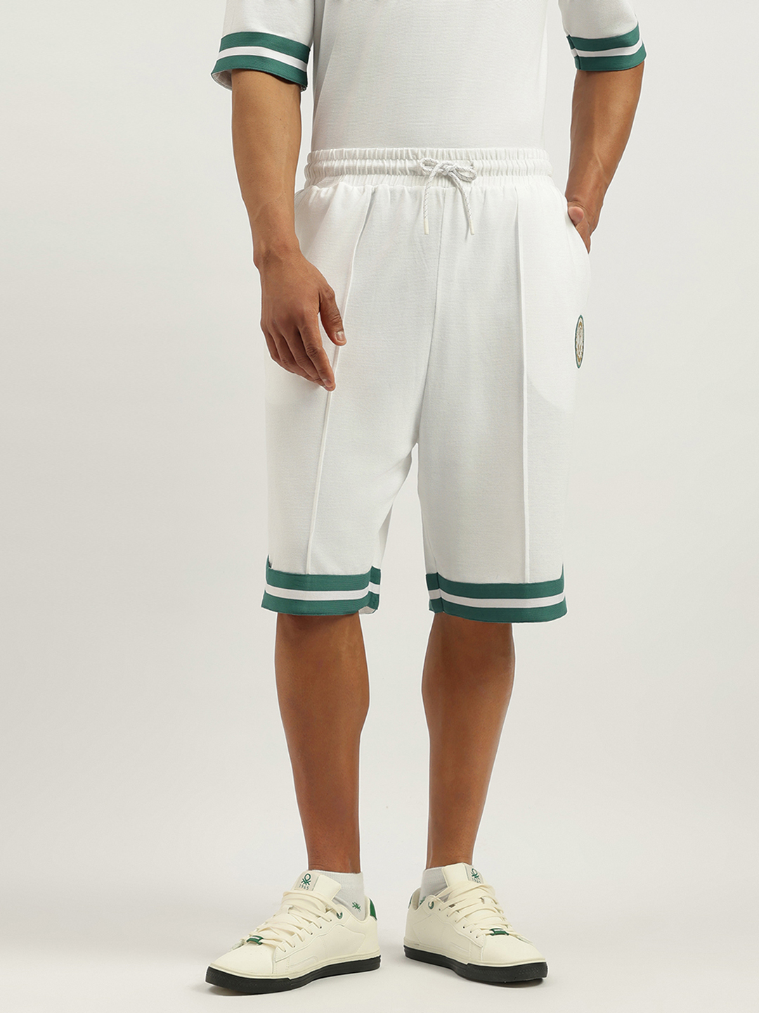 United Colors of Benetton Solid Oversized Fit Shorts
