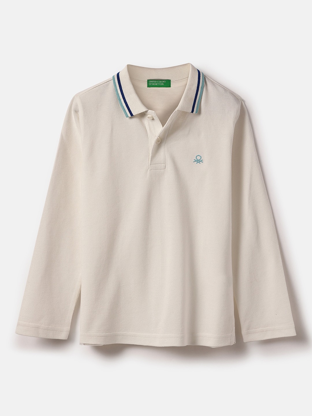 United Colors of Benetton Regular Fit Polo Neck Solid T-Shirt