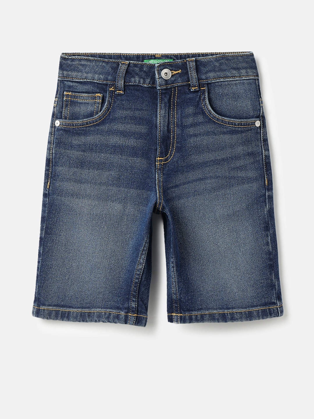 United Colors of Benetton Solid Regular Fit Shorts