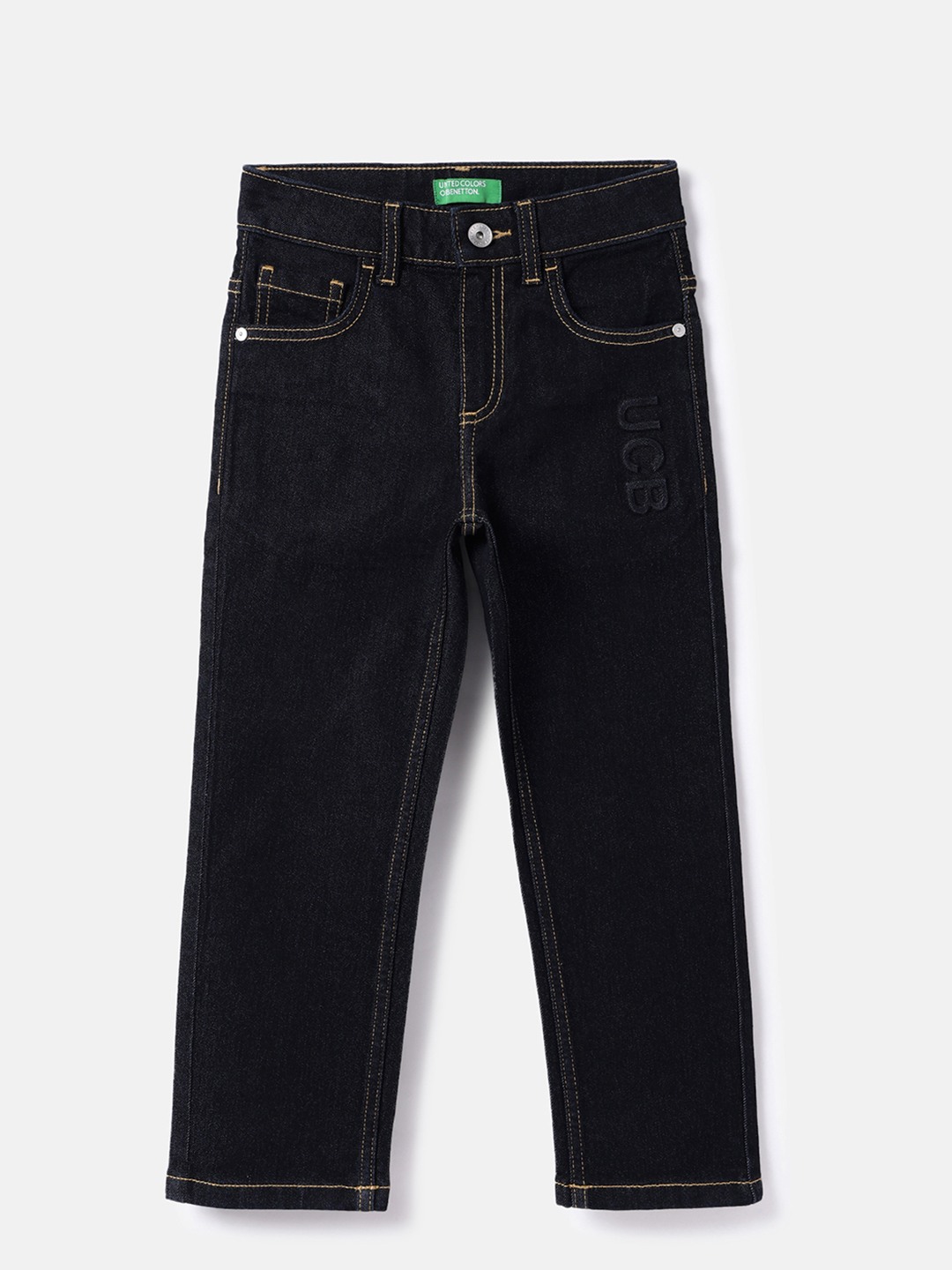 United Colors of Benetton Solid Straight Fit Jeans