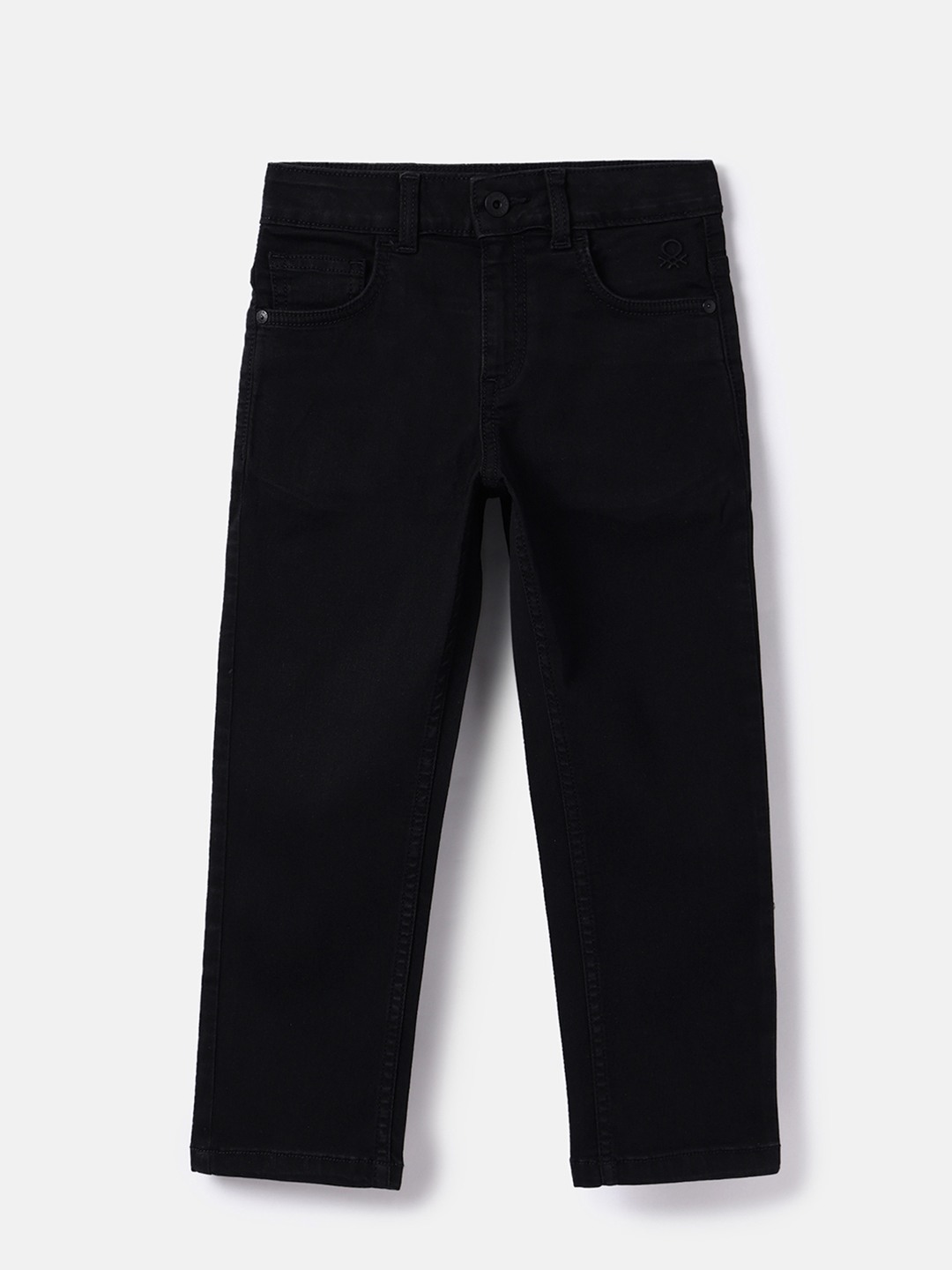 United Colors of Benetton Solid Straight Fit Jeans