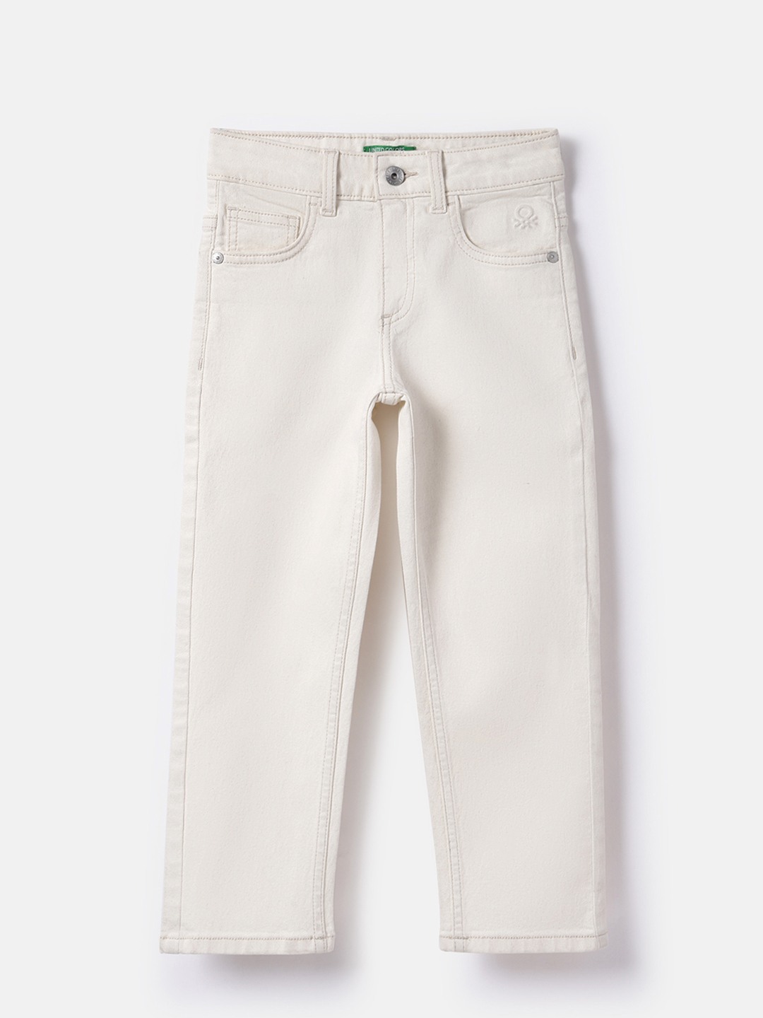 United Colors of Benetton Solid Straight Fit Jeans