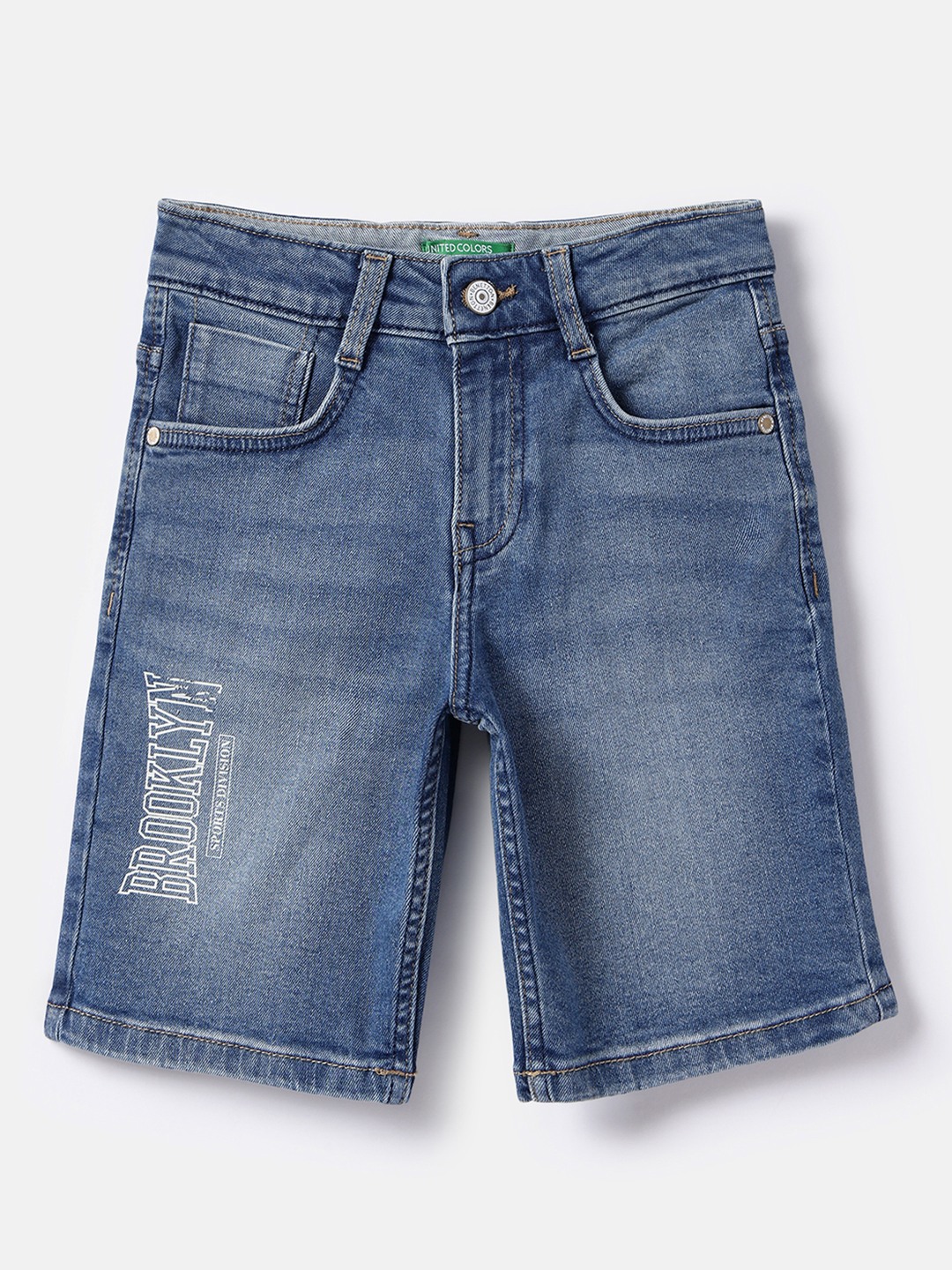 United Colors of Benetton Printed Regular Fit Shorts