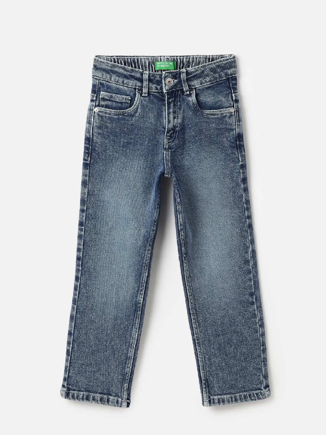 United Colors of Benetton Solid Straight Fit Jeans