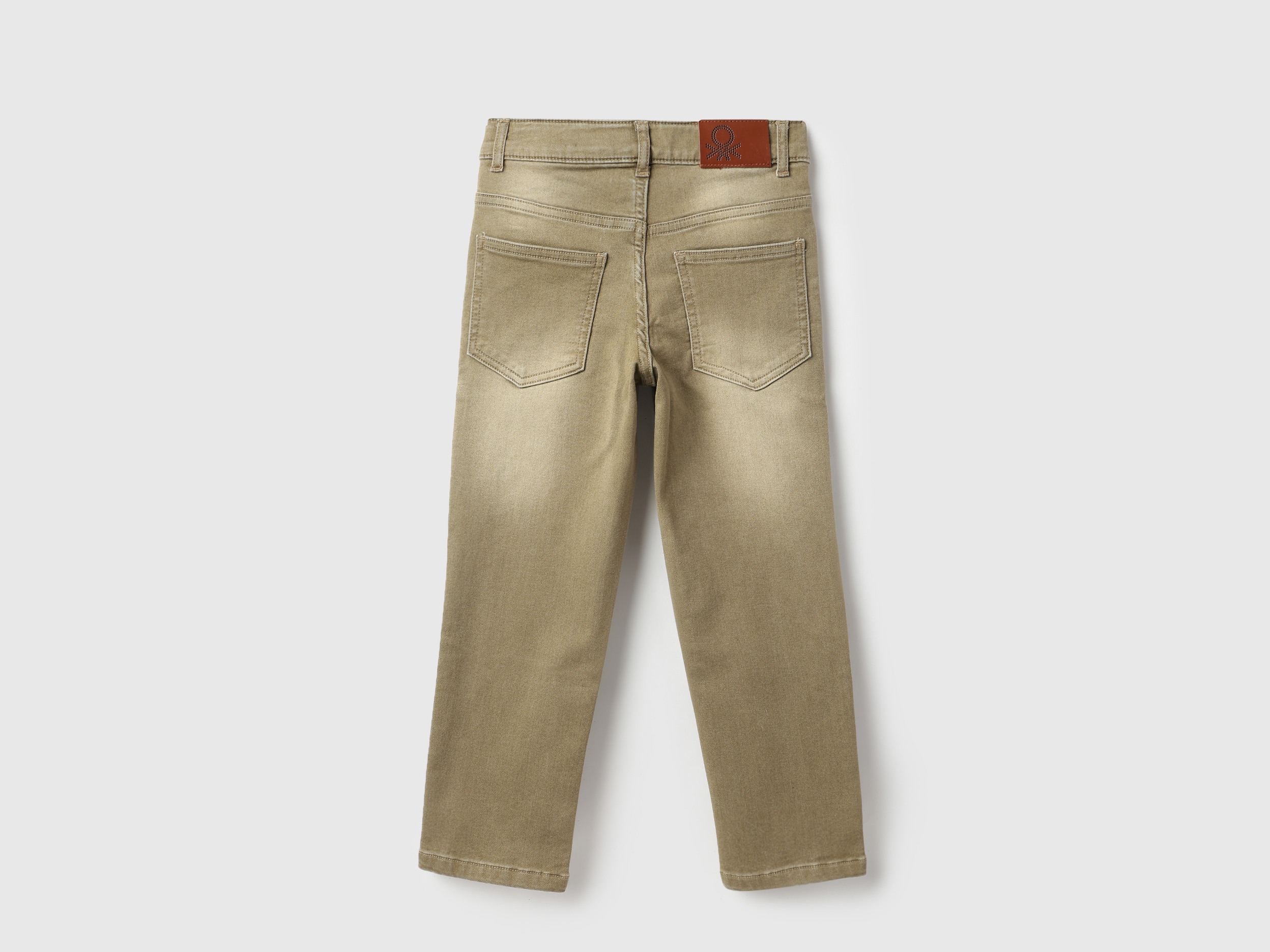 United Colors Of Benetton Solid Straight Fit Denim Jeans