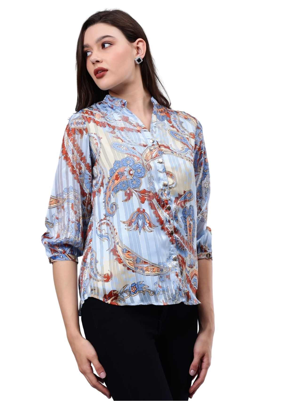 Albion Women Aqua Shirt