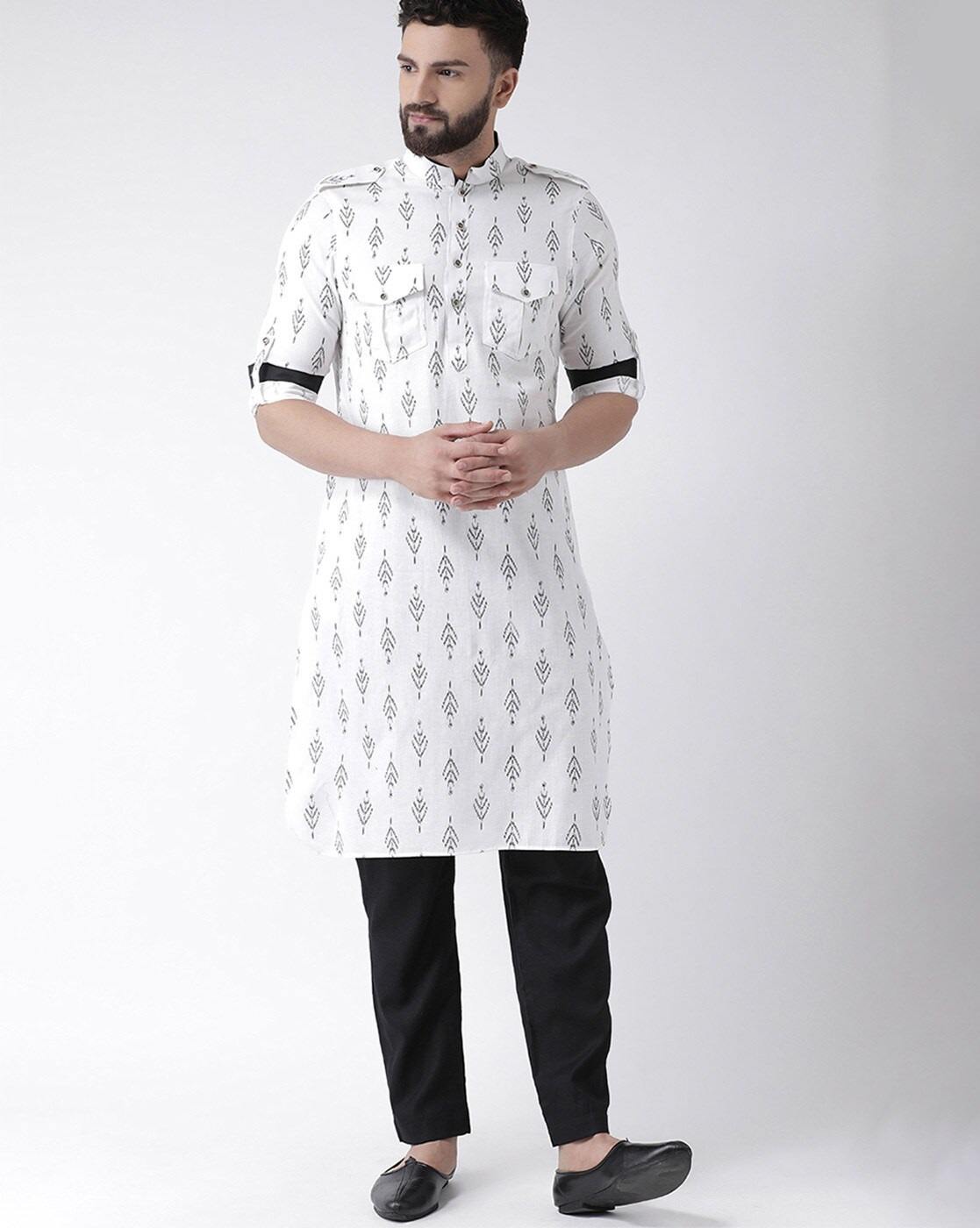 Chitwan Mohan Pure Cotton Block Print Kurta Set