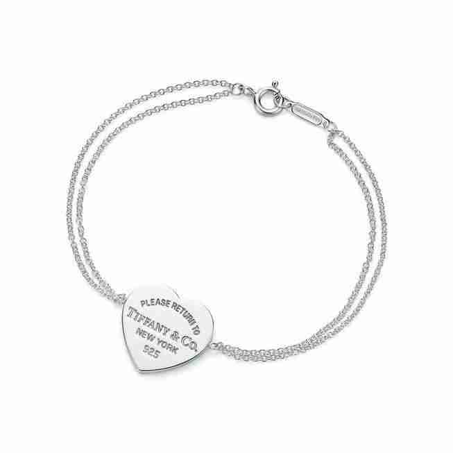 Sterling Silver Small Heart Bracelet