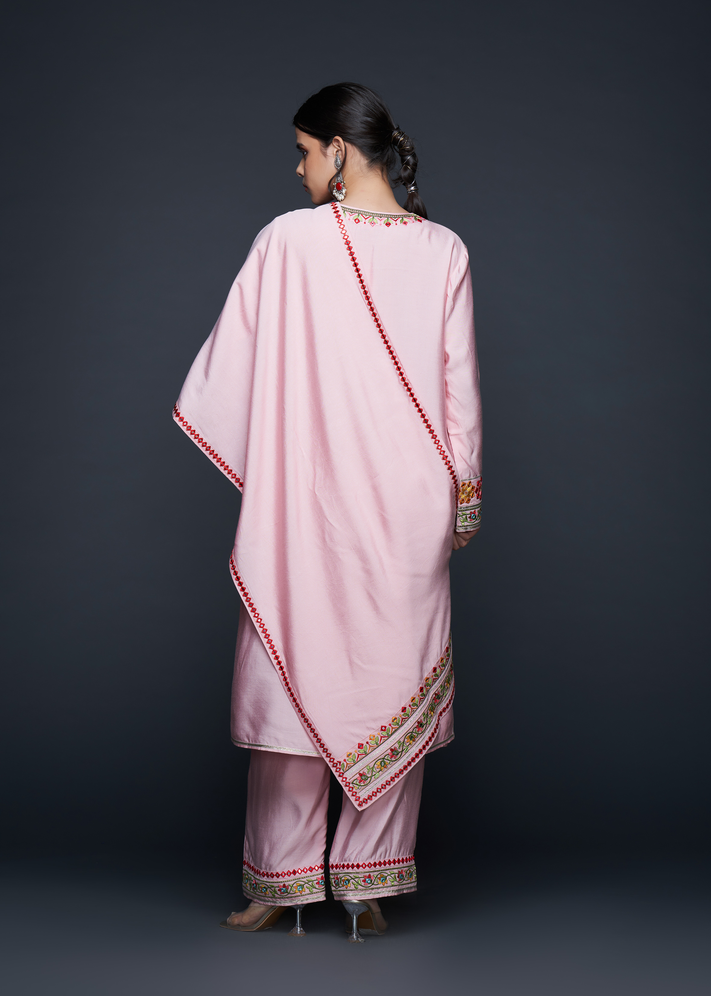 Pink Zoya Kurta