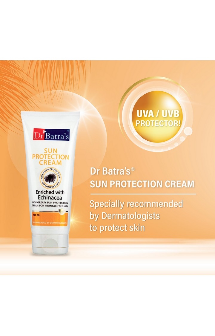 Dr Batra's | Dr Batra's Sun Protection Cream - 100 gm and Instant Glow Face Wash 200 gm (Pack of 2 for Men and Women) 1