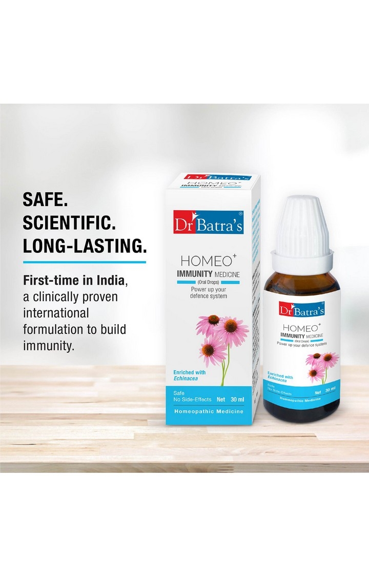 Dr Batra's | Dr Batra's Homeo+ Immunity Medicine Oral Drops|Scientific & Natural |Stay Home, Stay Safe - 30 ml and Non Alcoholic Hand Sanitizer - 100 ml 5