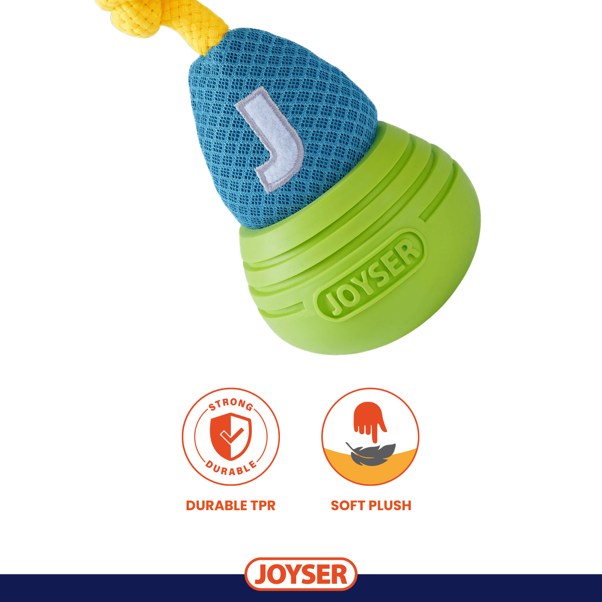 Joyser Woball Jack for Dogs (Light Blue/Green)