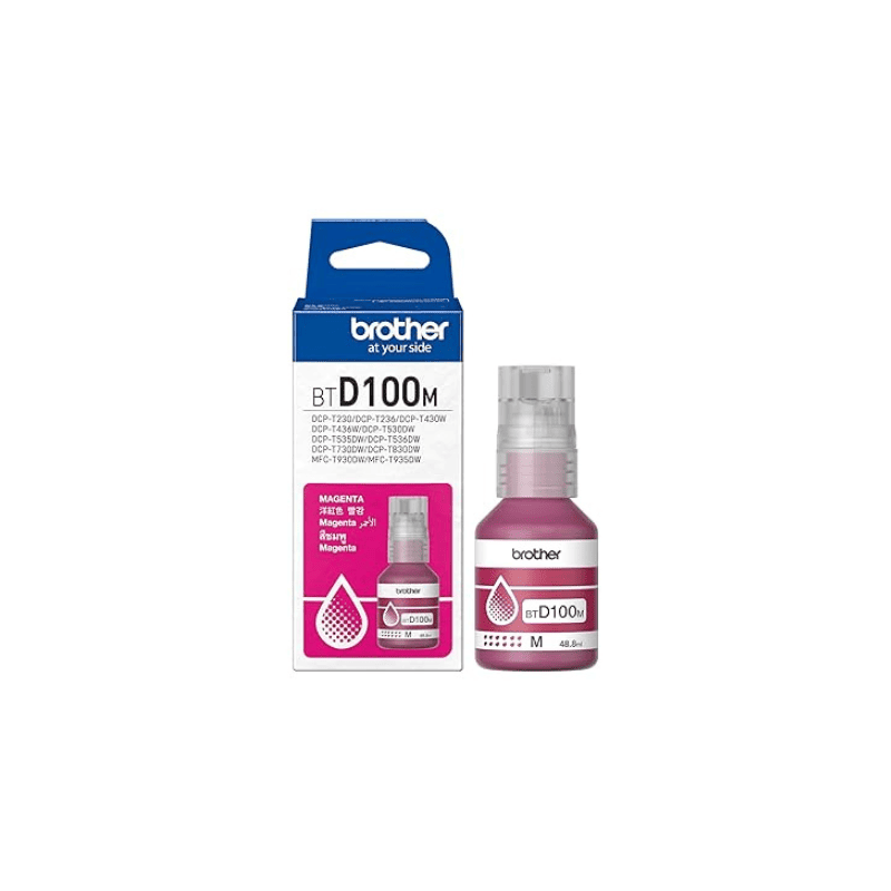 Brother Ink BTD 100M Magenta Color | Odrr