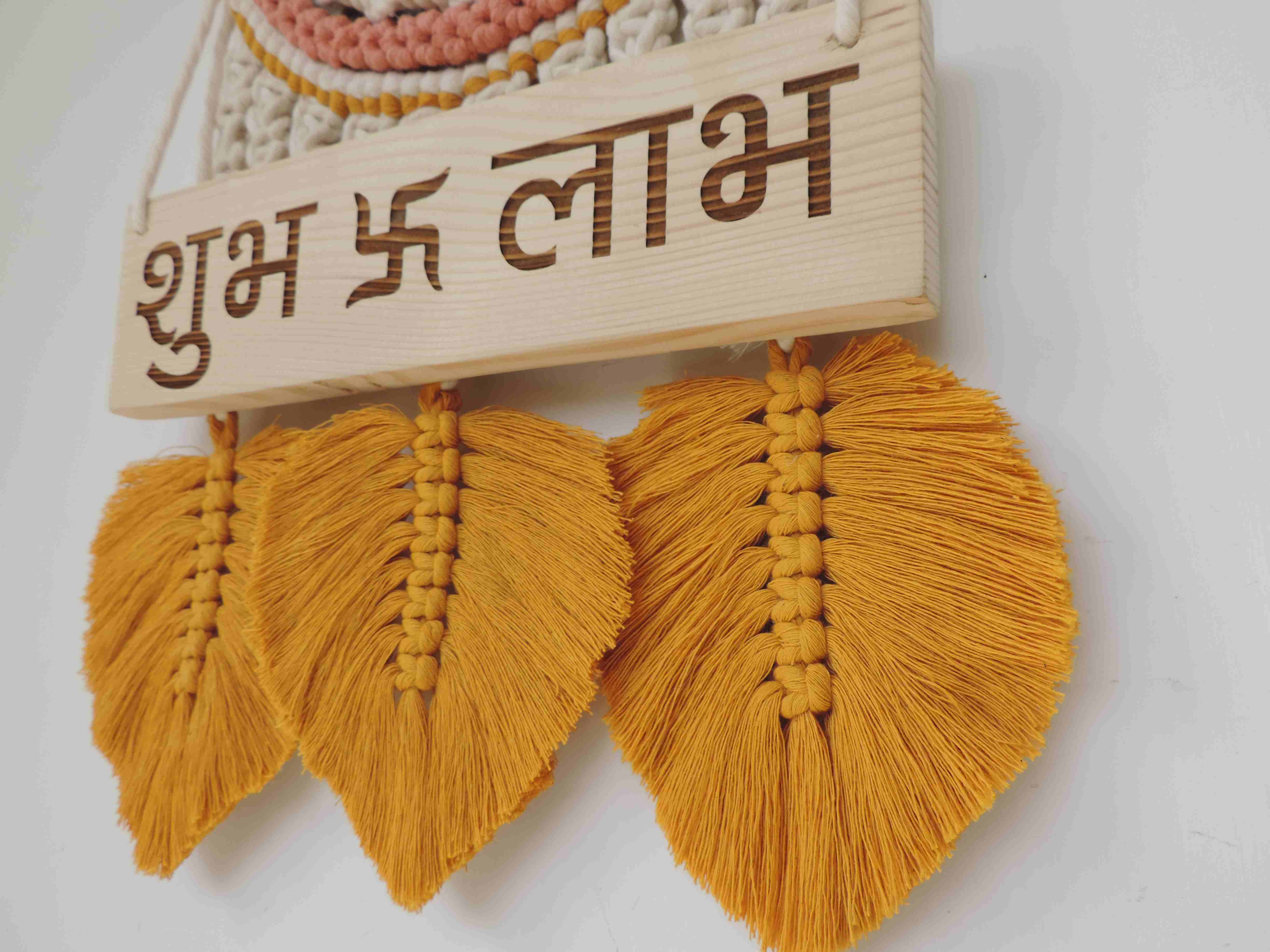 Shubh Labh on Macrame