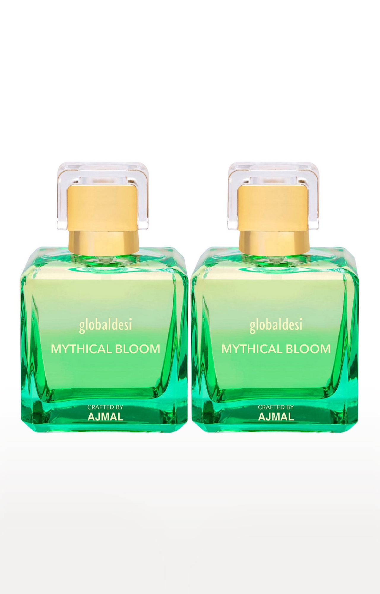 Global Desi Crafted By Ajmal | Global Mythical Bloom Pack of 2 Eau De Parfum 50ML for Women Crafted by Ajmal  0